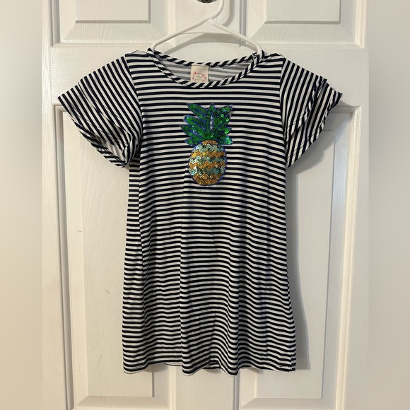 Heart & Arrow Pineapple/Stripe dress - Picture 1 of 4